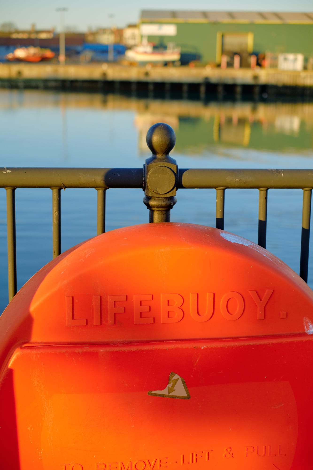 life buoy near Asda carpark