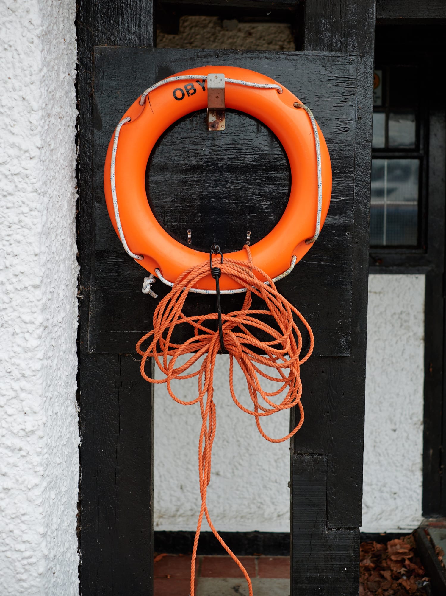 life ring on a hook