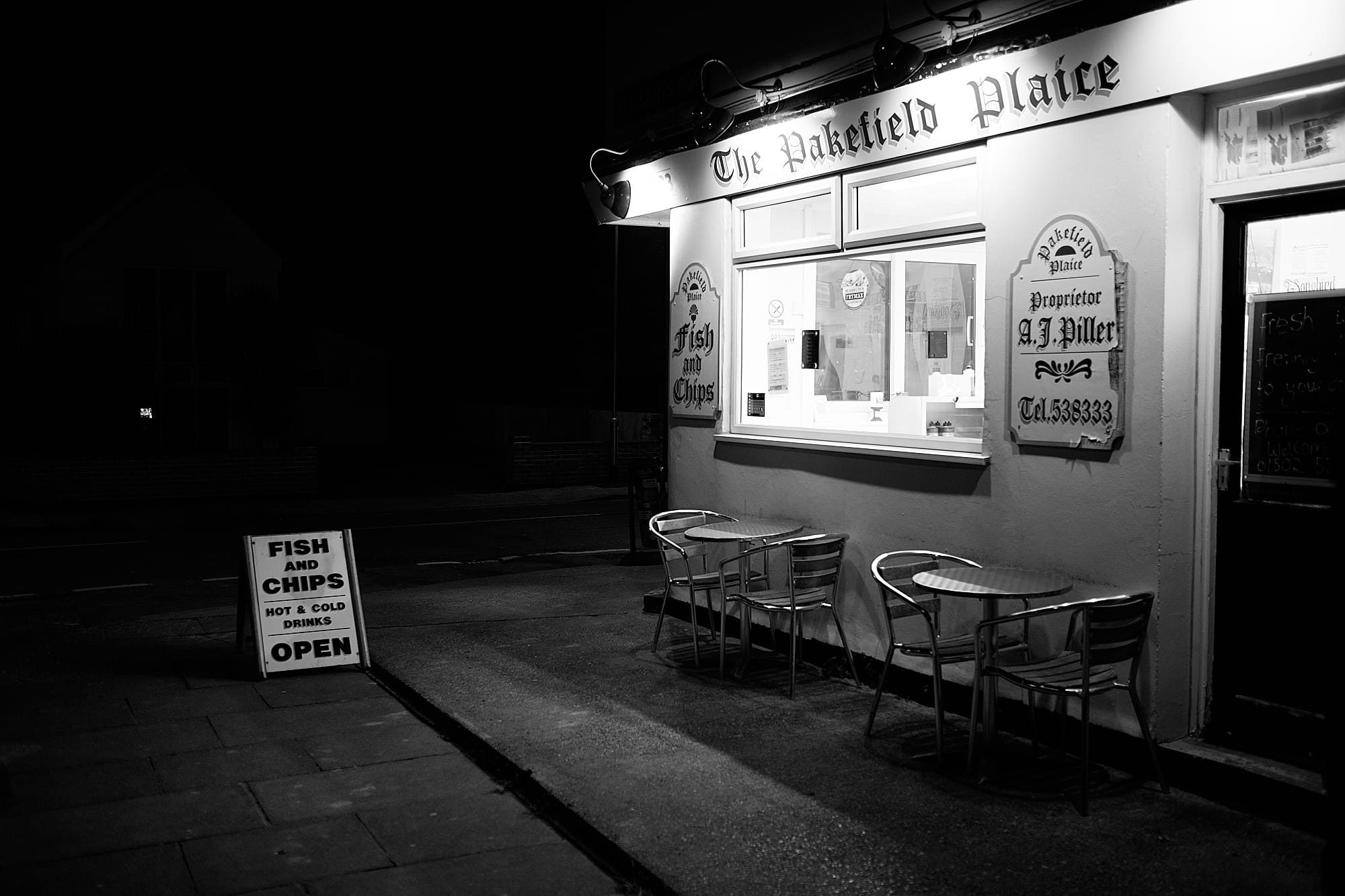 Pakefield Plaice fish and chip shop