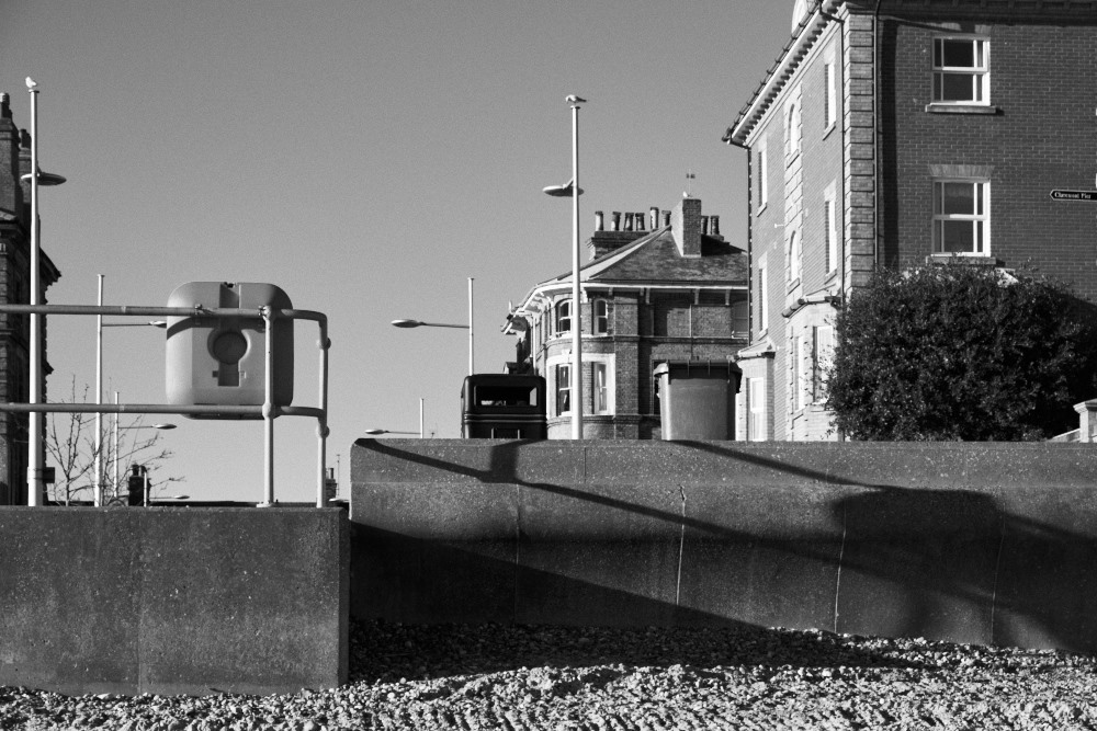 life buoy on sea wall