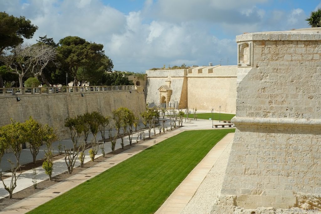 outer gardens around Mdina