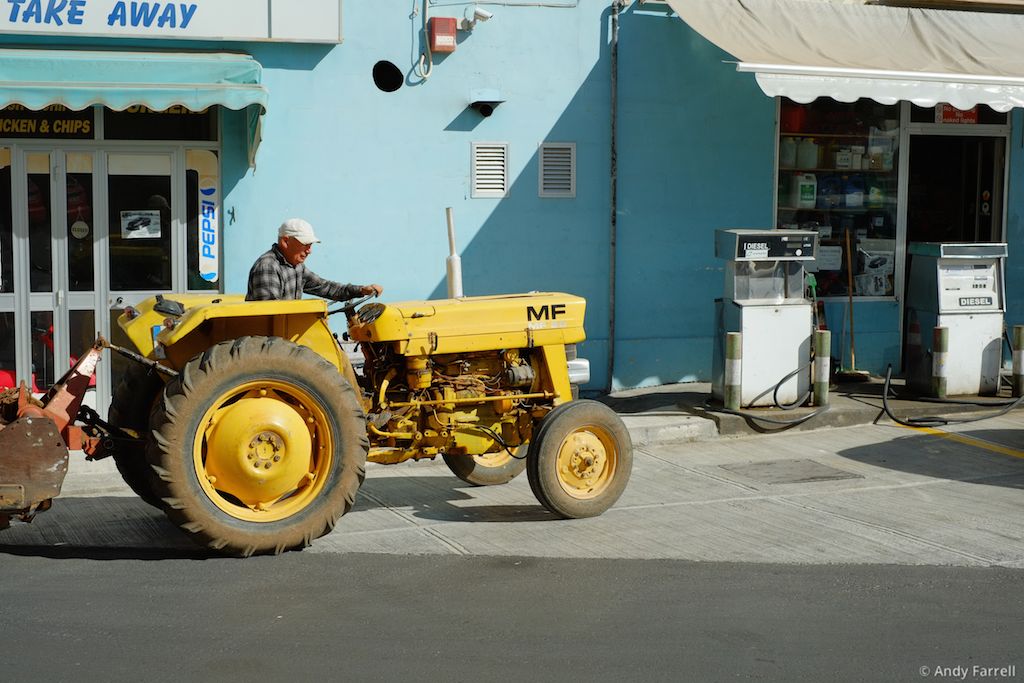 tractor refuelling