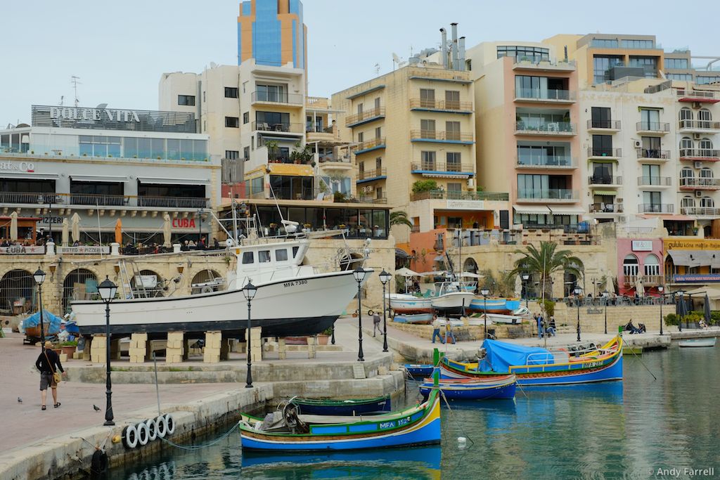 boats at St Julians