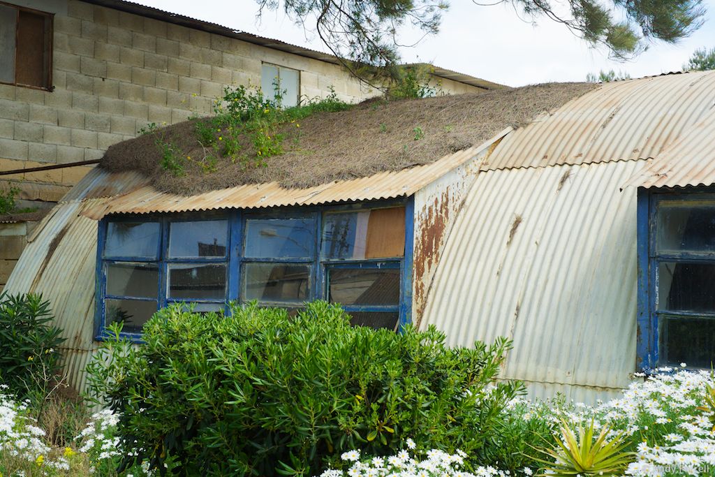 Ta’Qali building with grassy roof