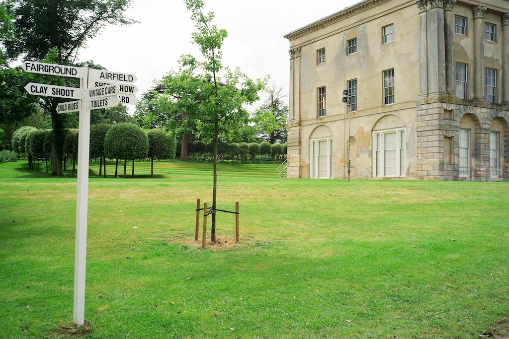 Sign outside the main Hall