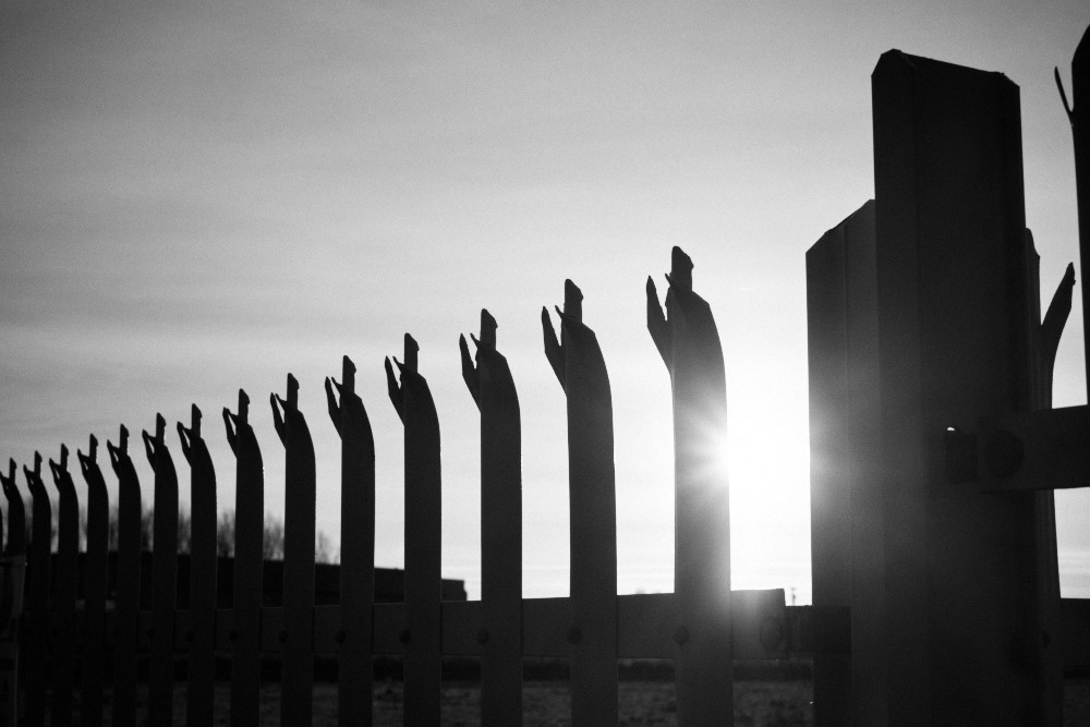 contre-jour fence