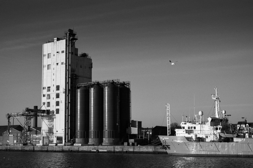 Lowestoft inner harbour