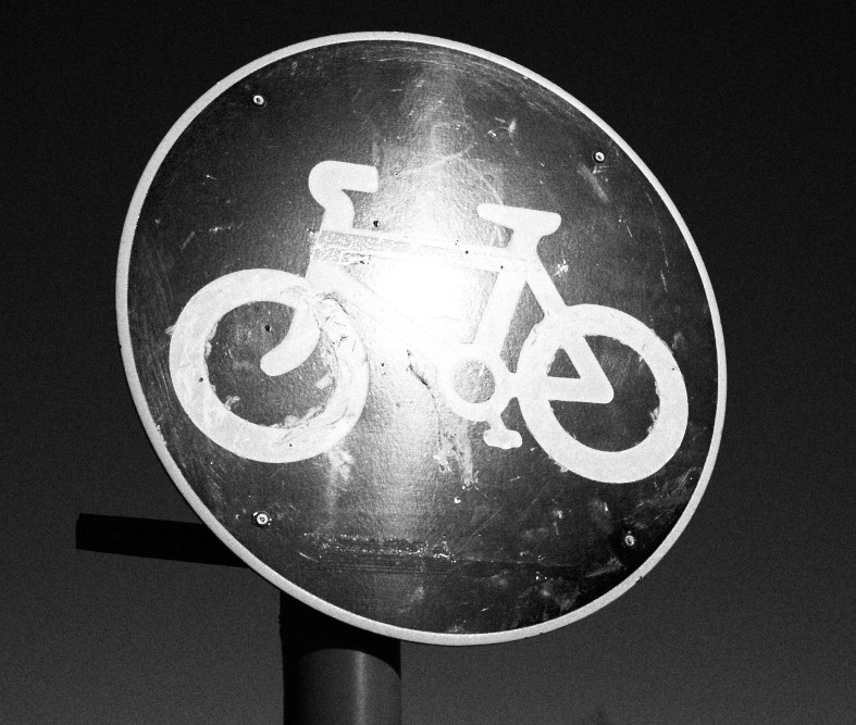 cycle path sign