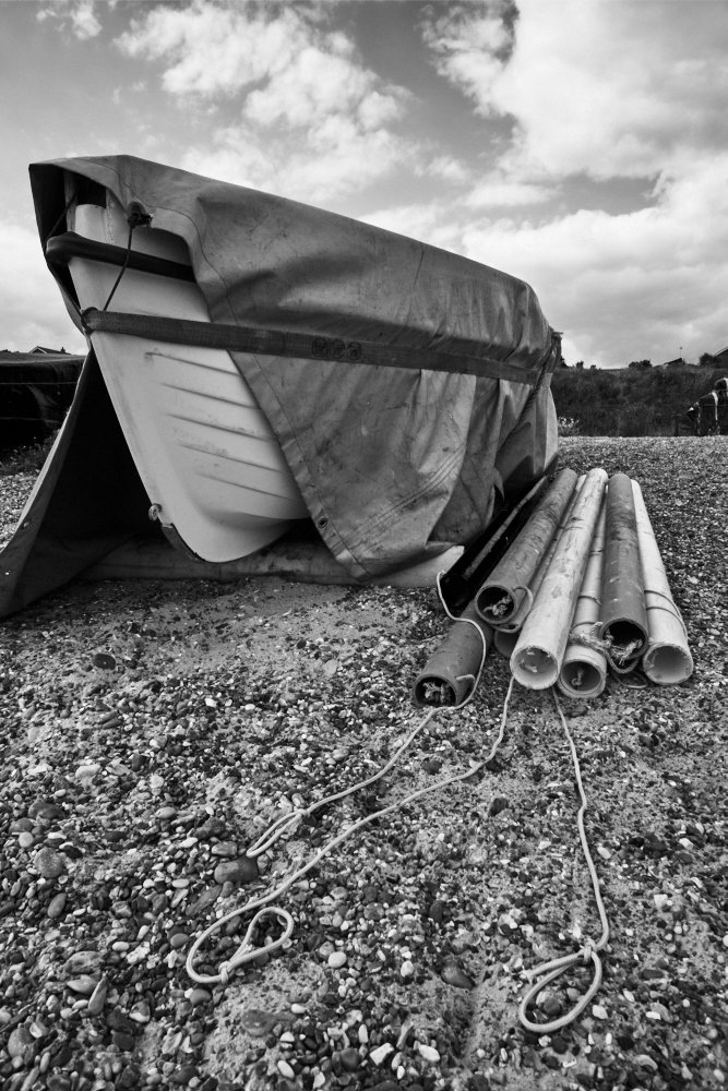 boat and pipes