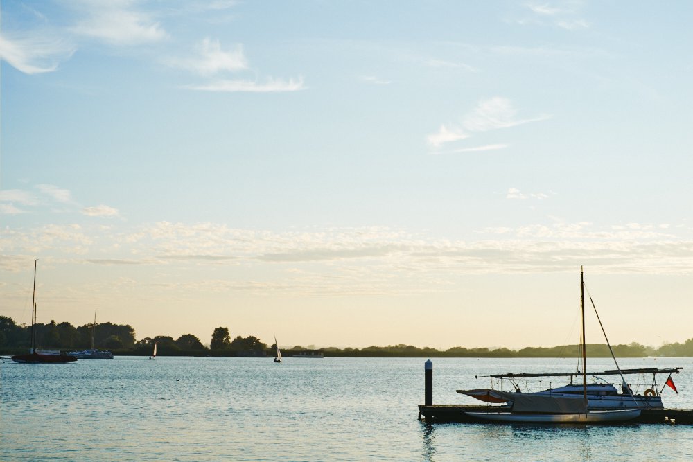 boat on Oulton Broad