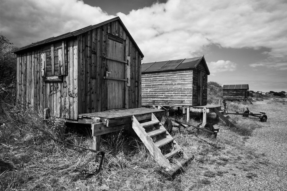 beach huts