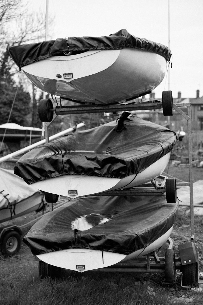 stack of boats