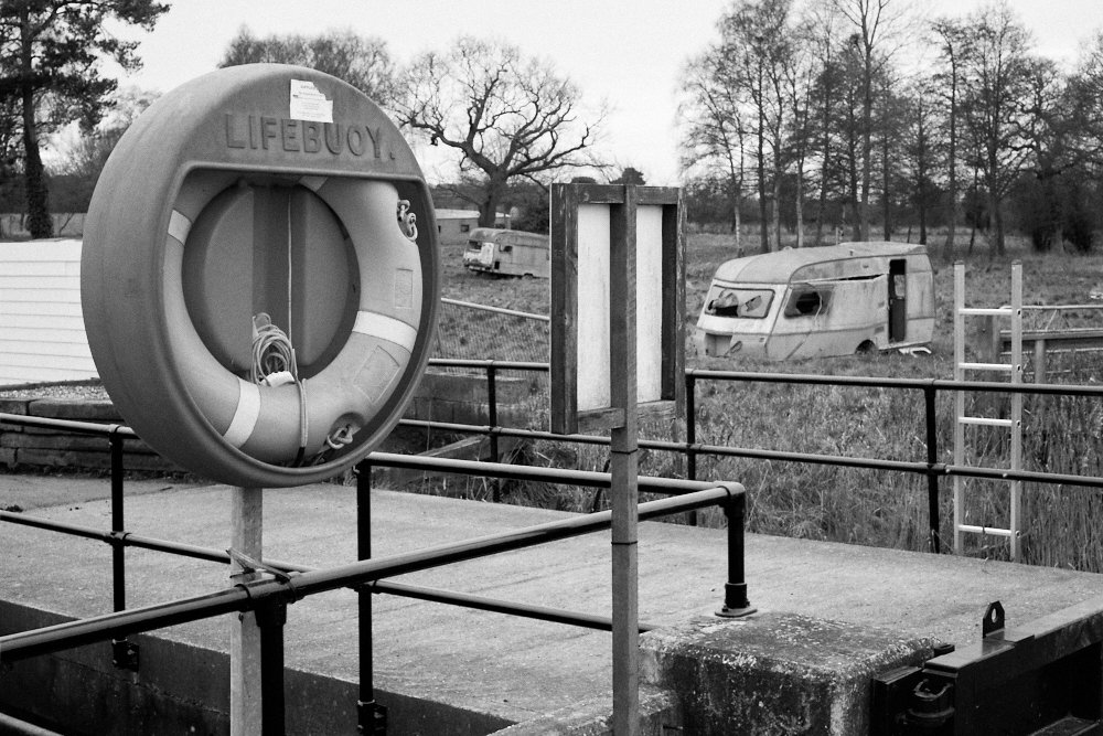 lifebuoy and caravan