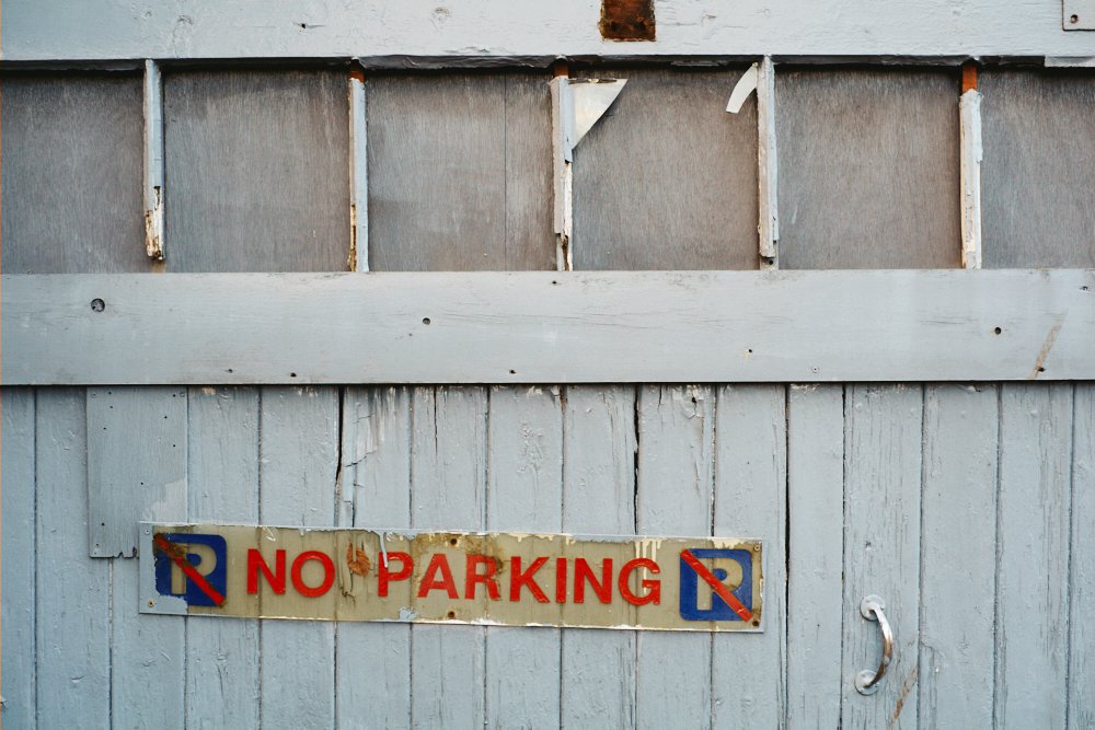 no parking sign