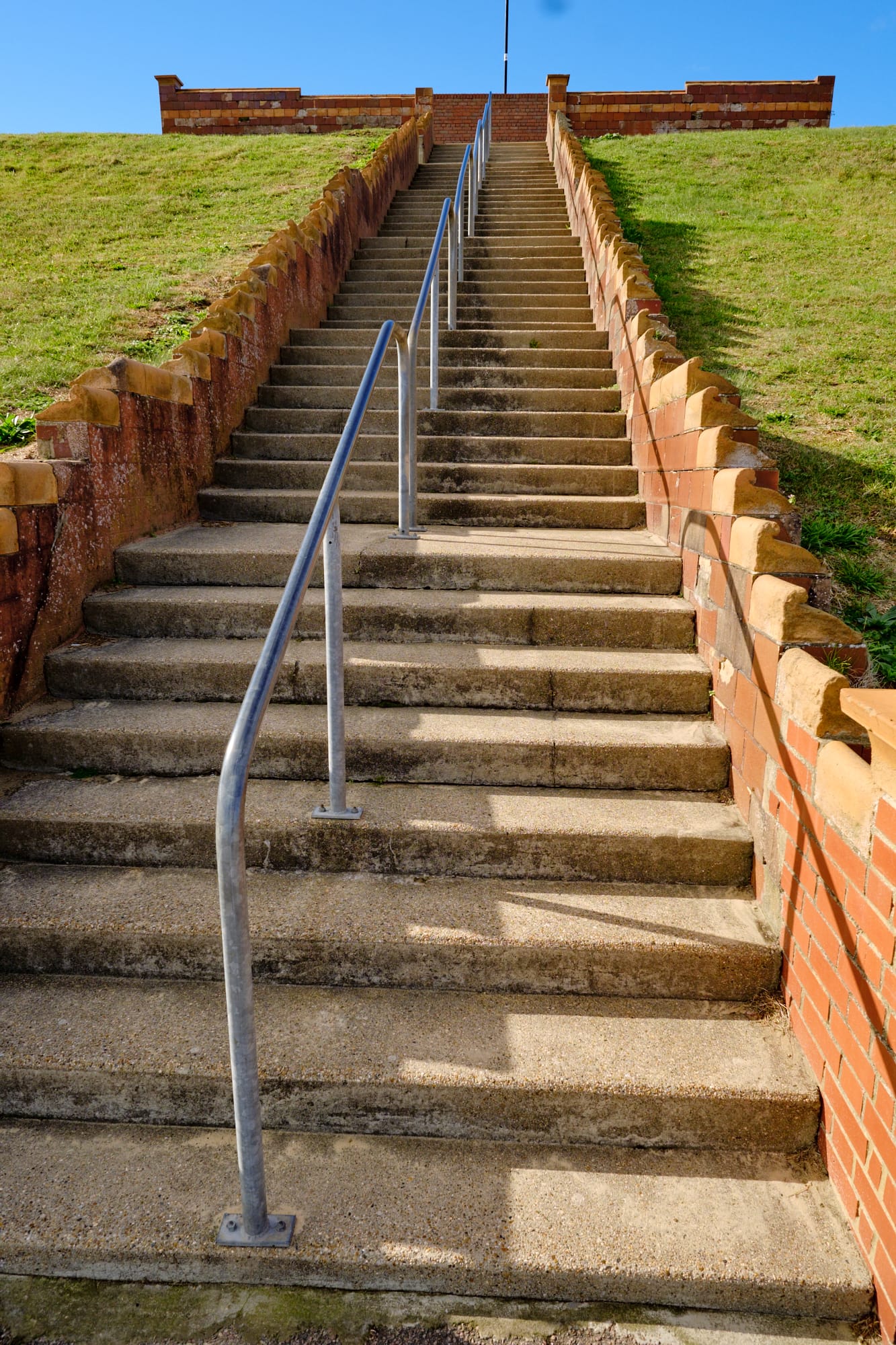 beachfront steps