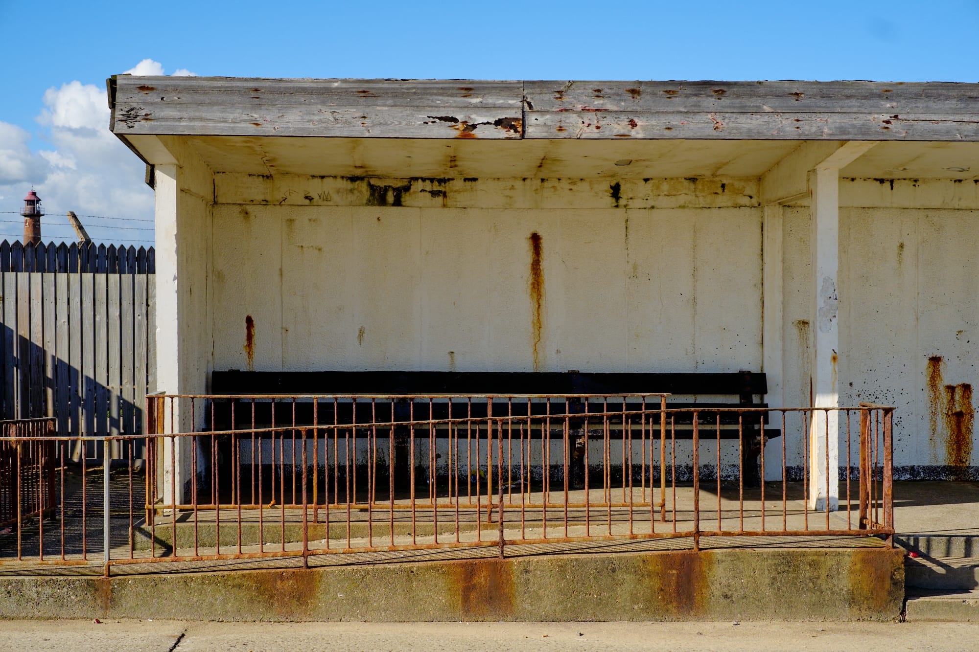 rusty old shelter