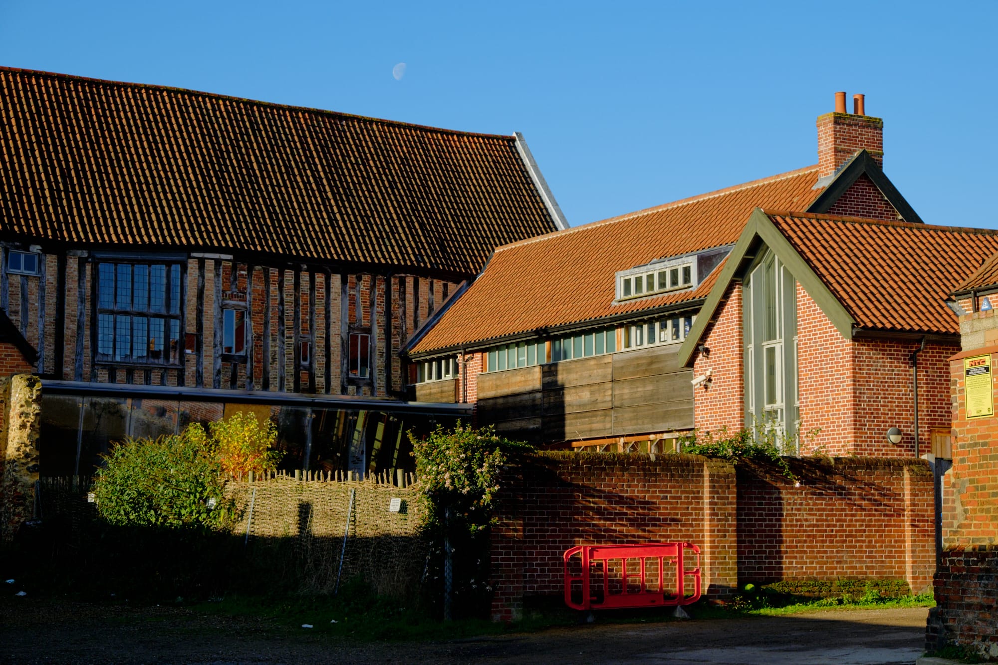 rear of buildings on King Street