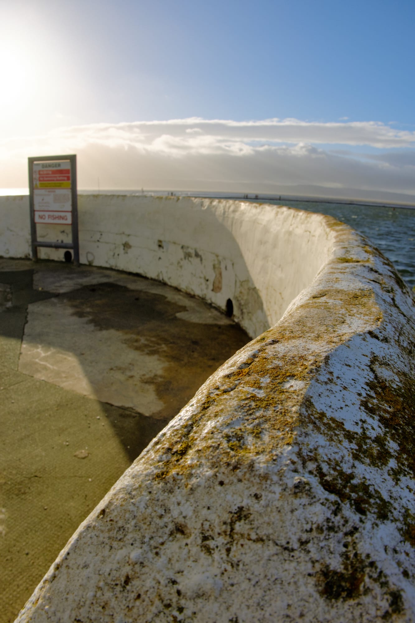 sea wall, West Kirby
