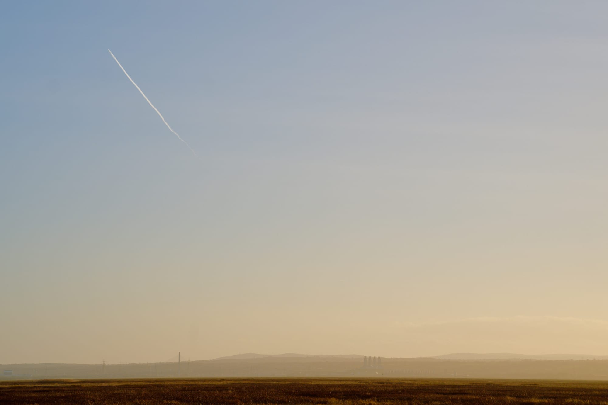 looking out across the River Dee from Parkgate