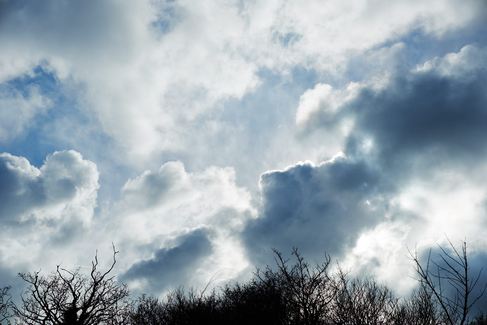 dramatic clouds