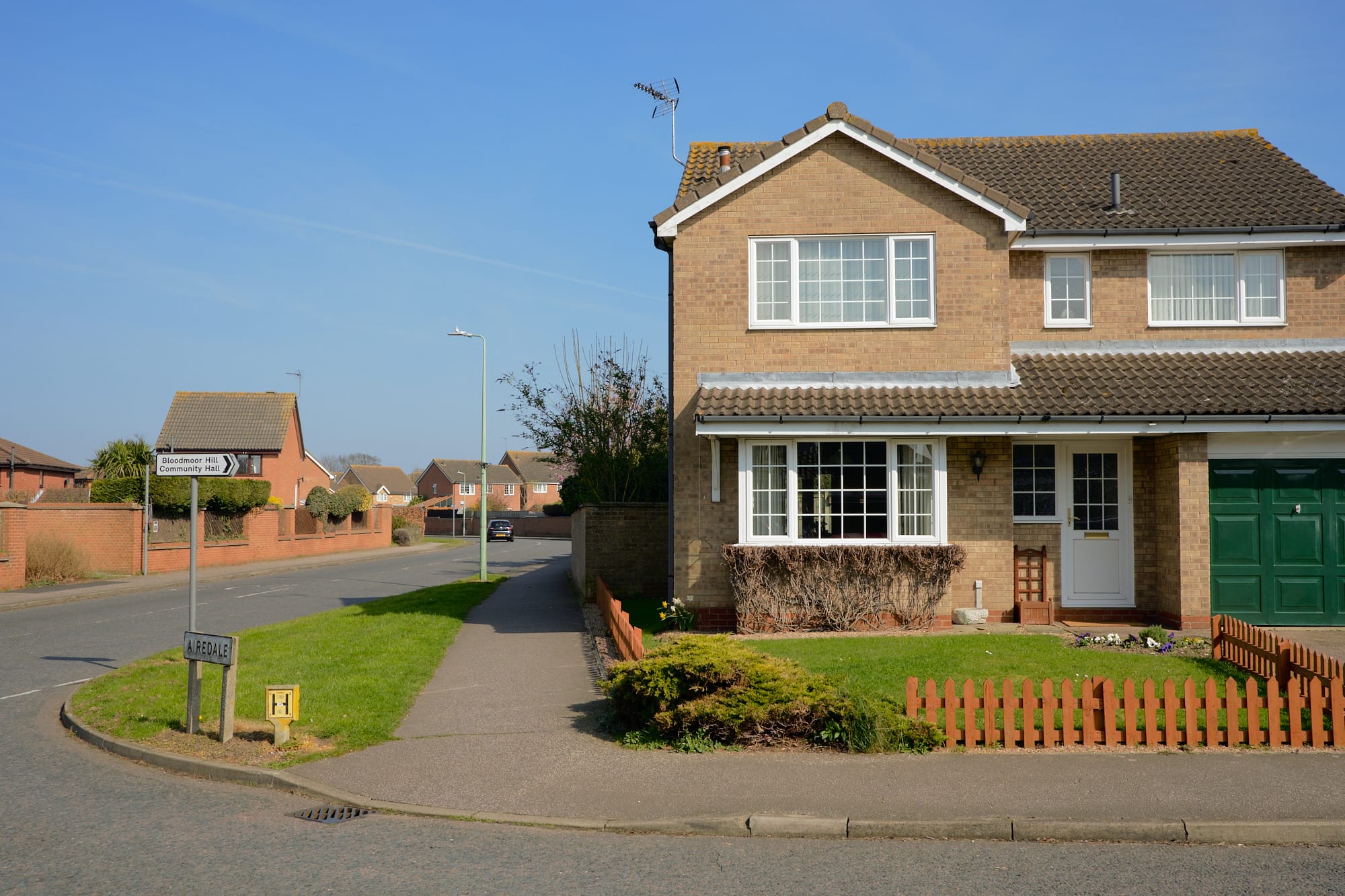 house on the corner of Airedale