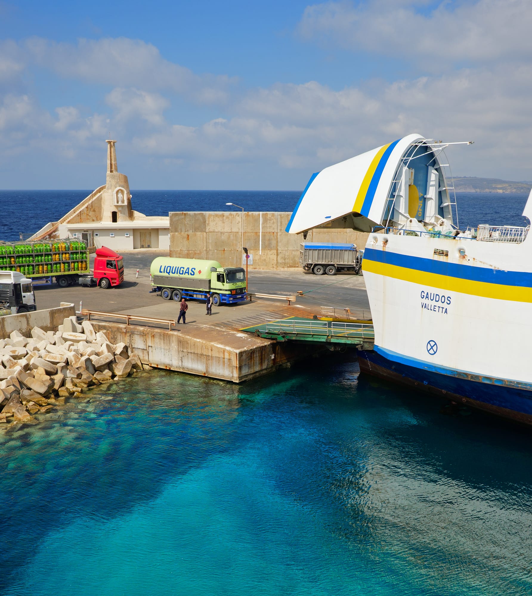 ferry vehicle loading