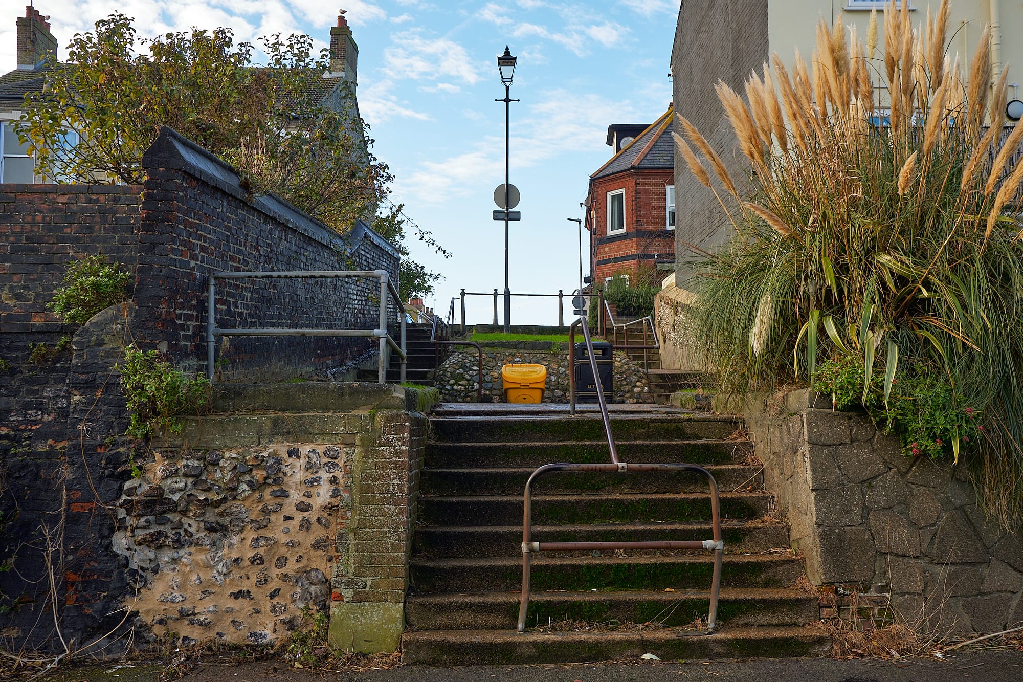 steps up to high street