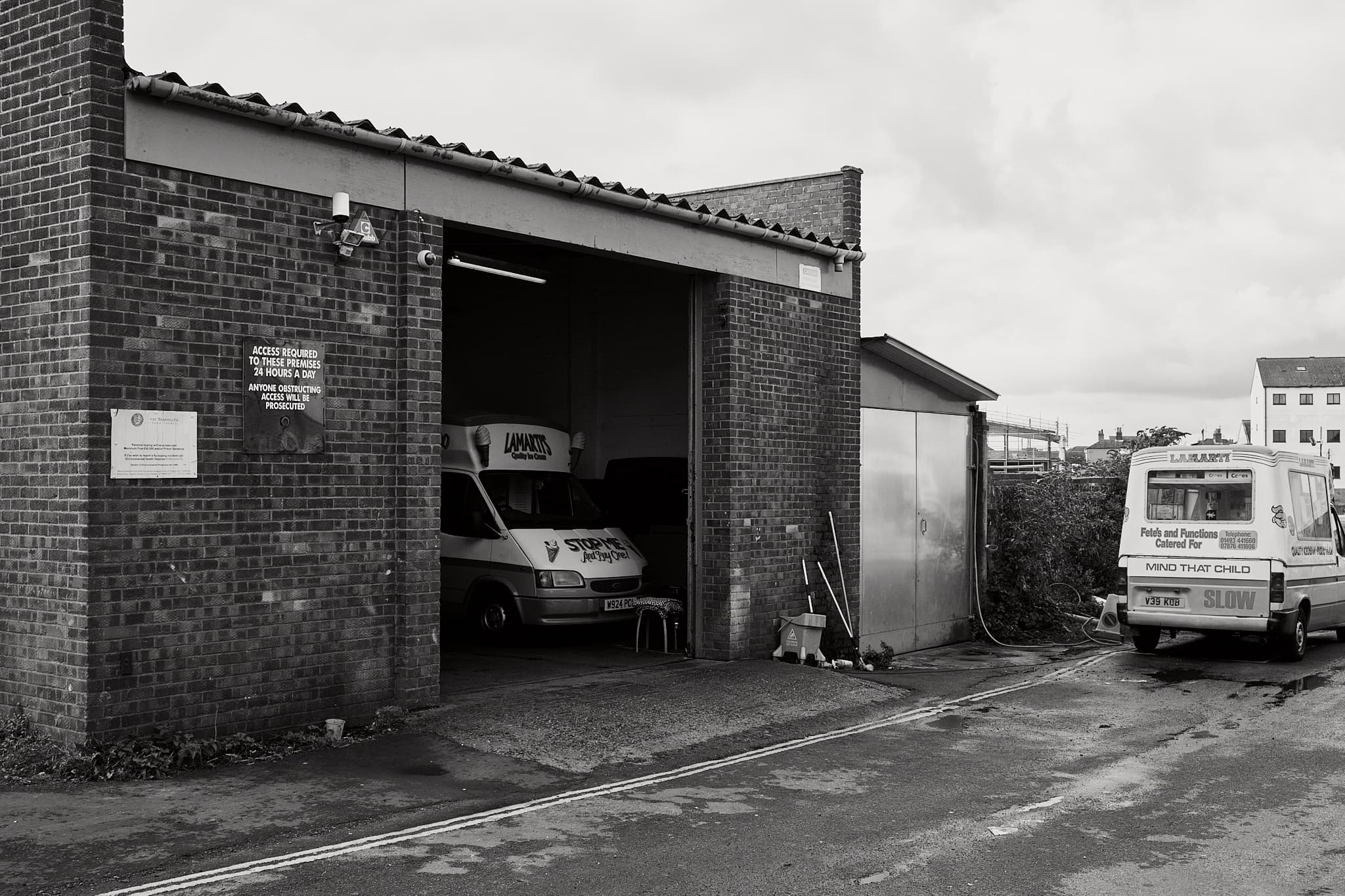 ice cream van repair garage