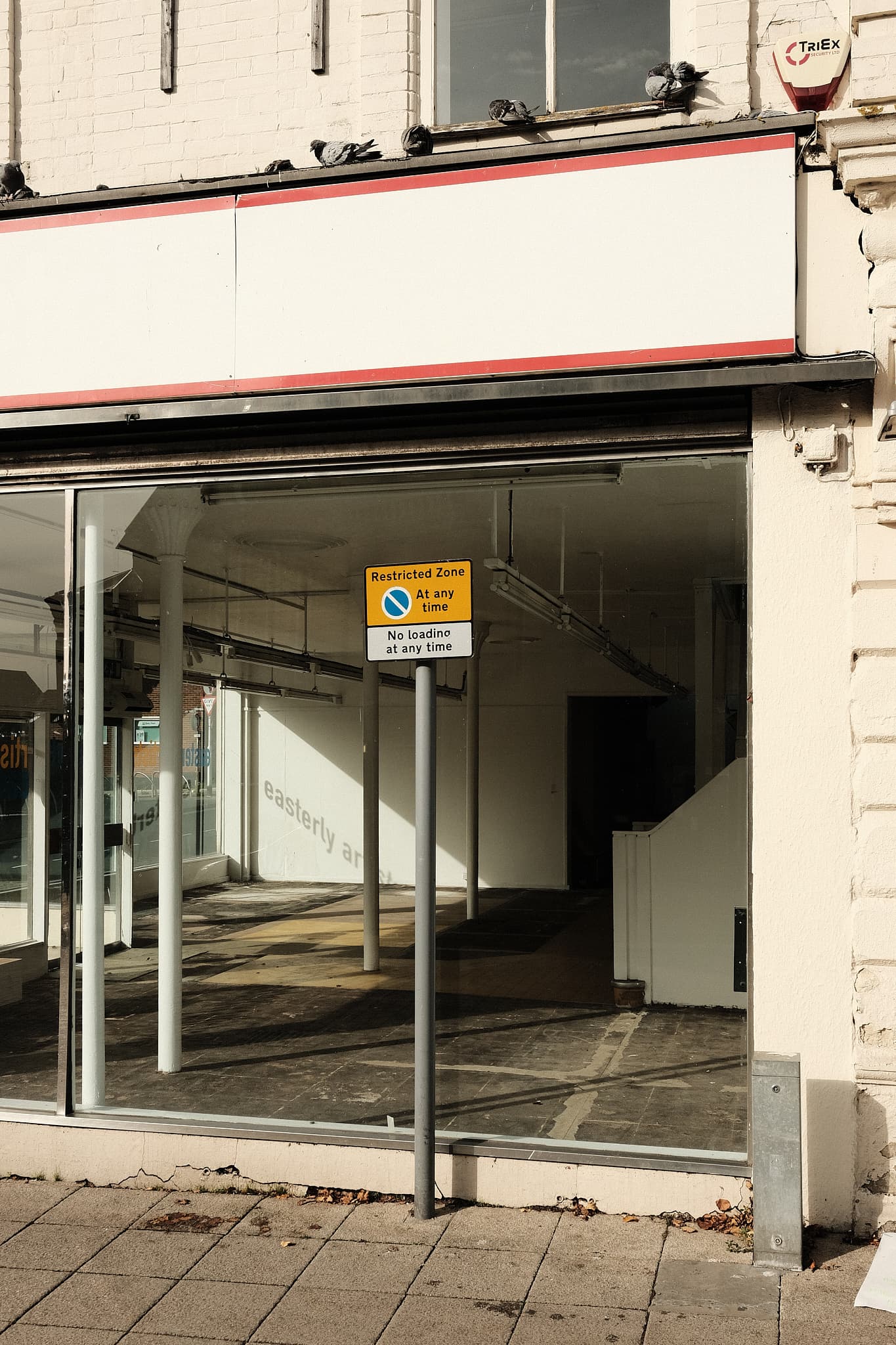 abandoned shop in Lowestoft